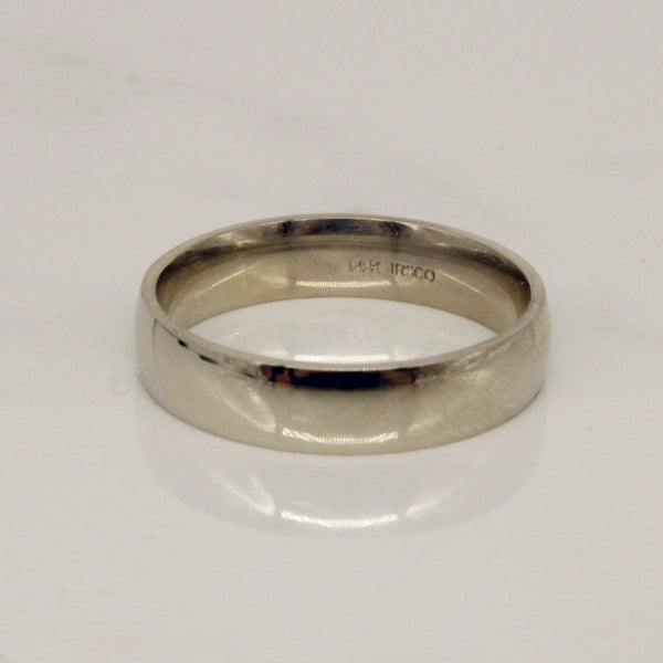 'Bespoke' Classic White Gold Band |