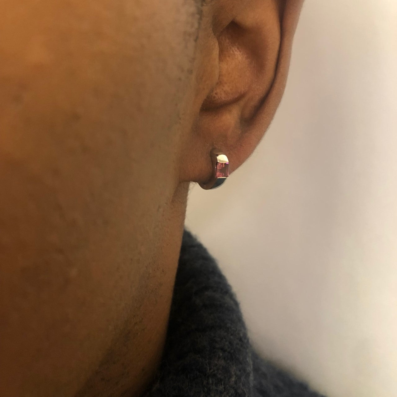 Tourmaline Huggie Earrings | 0.70ctw |