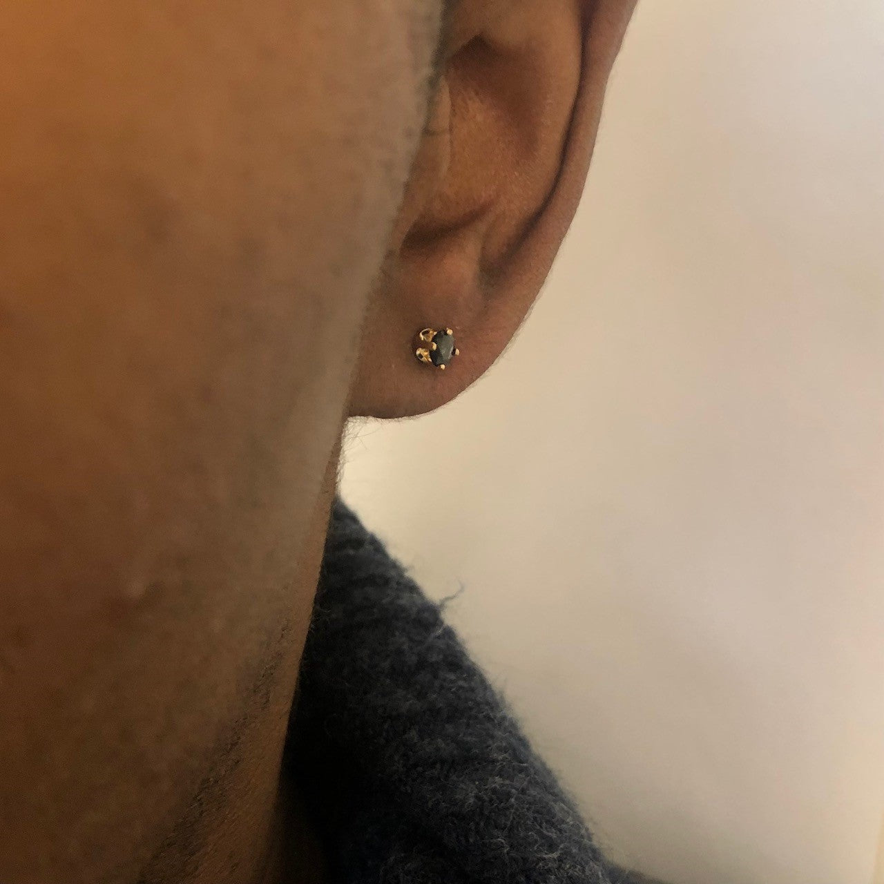 Blue Sapphire Stud Earrings | 0.60ctw |
